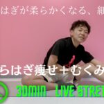 【限定配信】ふくらはぎ痩せ＋むくみ改善【LIVEストレッチ】